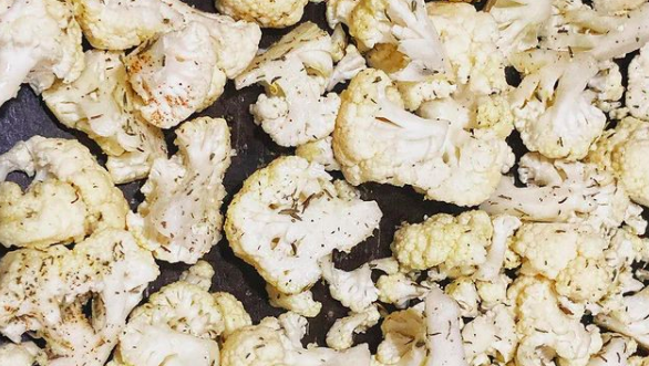 Oven Roasted Cauliflower