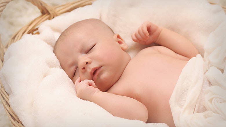 newborn baby sleeping